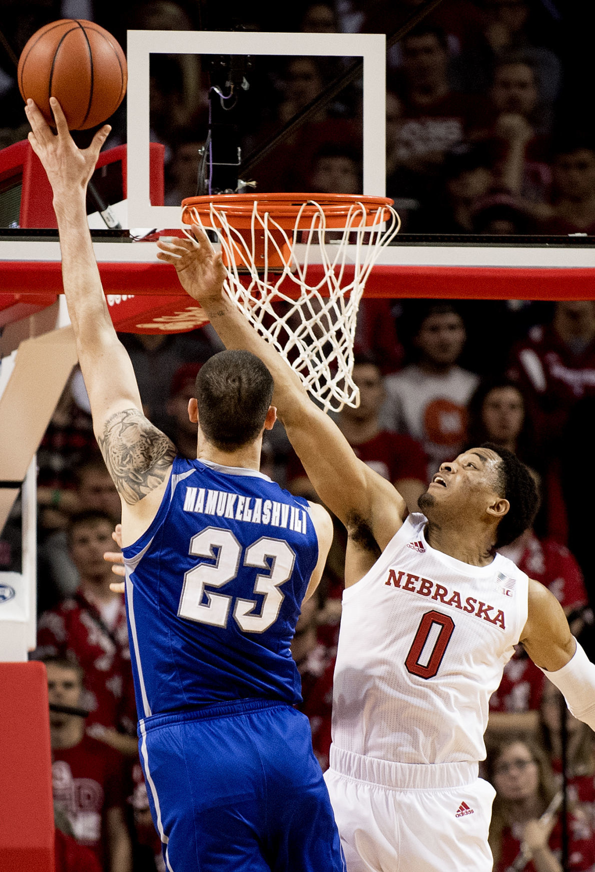 Nebraska men's hoops vs. Seton Hall, 11/14